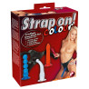 You2Toys Harnais avec 3 Godes Strap-OnTricolor 17 x 4.5cm